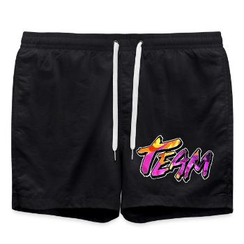 Équipe - Short de bain - noir - Devant - AI Model Male 185 light (185cm)