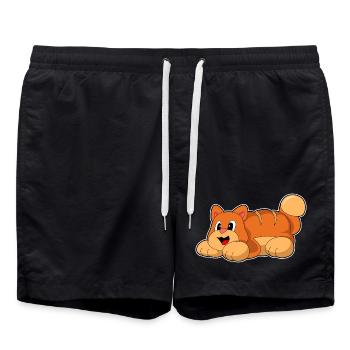 Pain Cat Baker Baking - Short de bain - noir - Devant - AI Model Male 185 light (185cm)