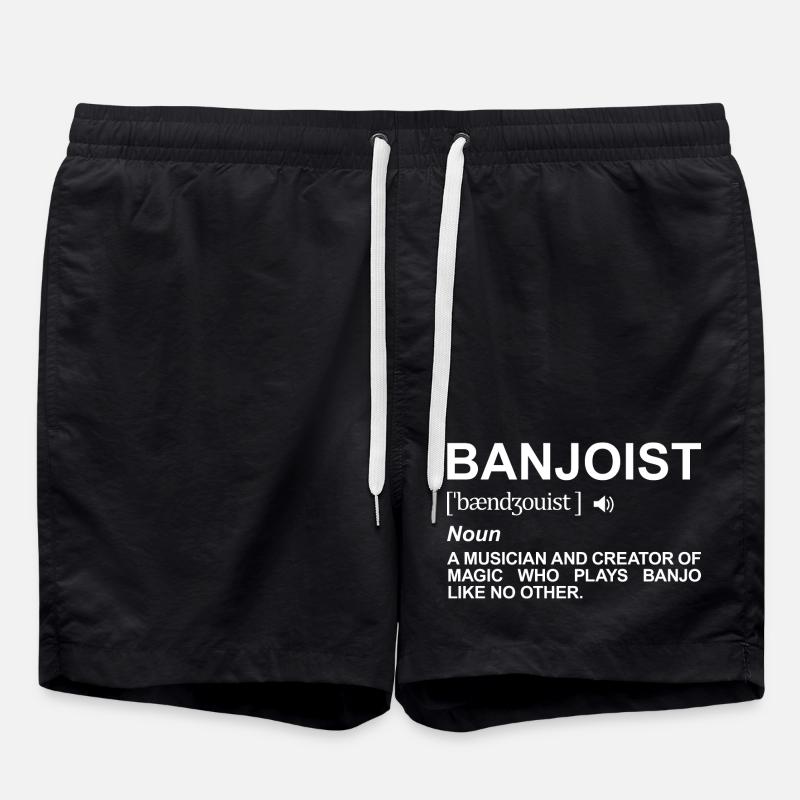 Banjospieler Definition - Badeshorts - Schwarz