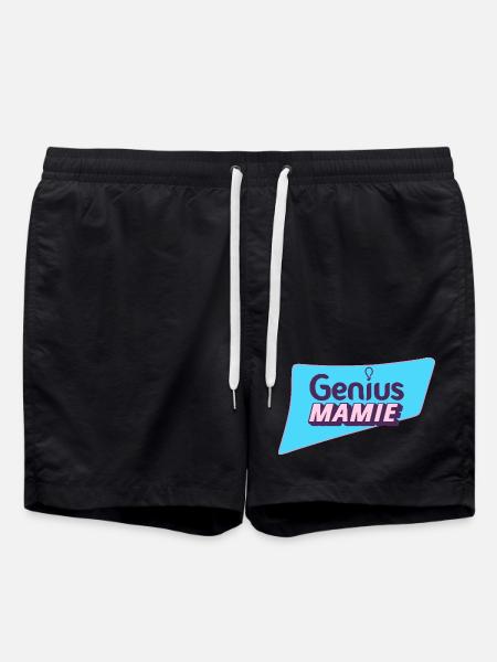 Genius Granny - Swim Trunks - black