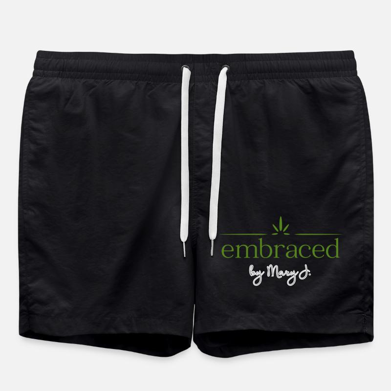embraced - Badeshorts - Schwarz