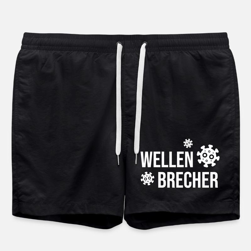 Breakwater - Swim Trunks - black