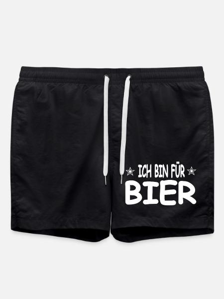 Bière - Short de bain - noir