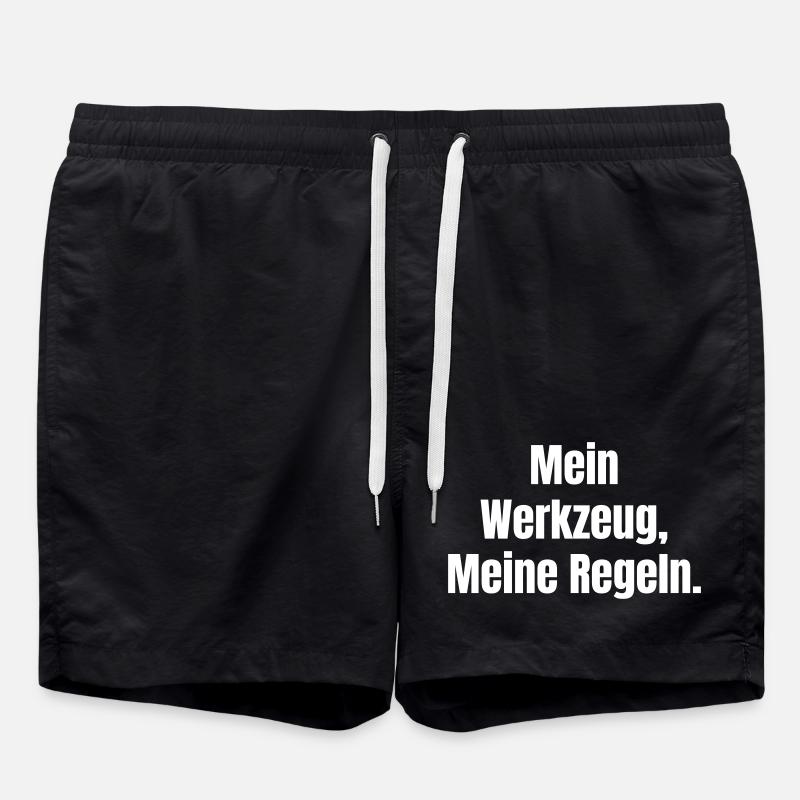 My Tools My Rules - Swim Trunks - black