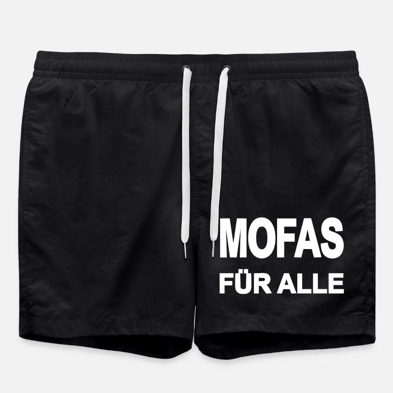 Moped - Swim Trunks - black