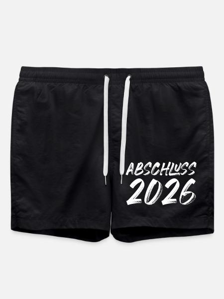 Graduation 2026 - Swim Trunks - black