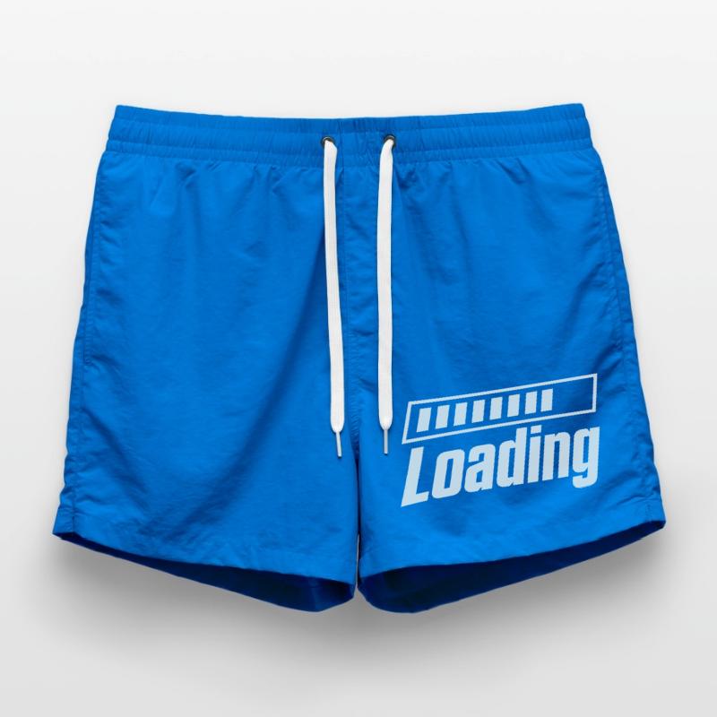 Loading Loading Bar Swim Trunks