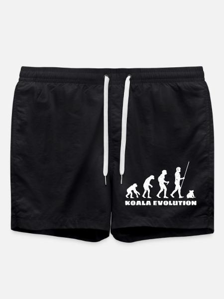 Évolution du koala - Short de bain - noir