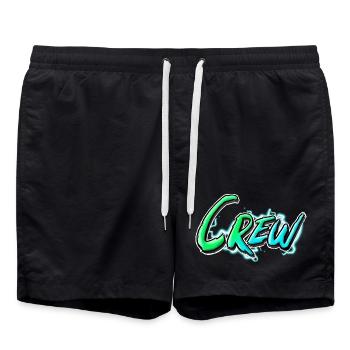 équipage - Short de bain - noir - Devant - AI Model Male 185 light (185cm)