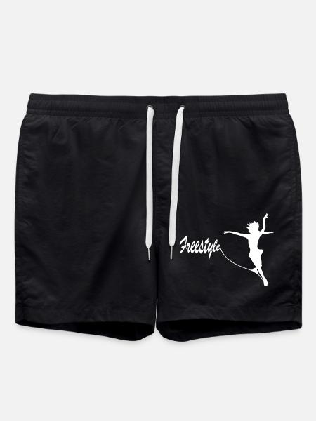 Freestyle Figure Skating - Swim Trunks - black