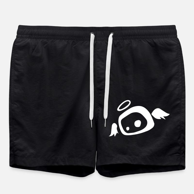 Angel SweetSow White - Swim Trunks - black