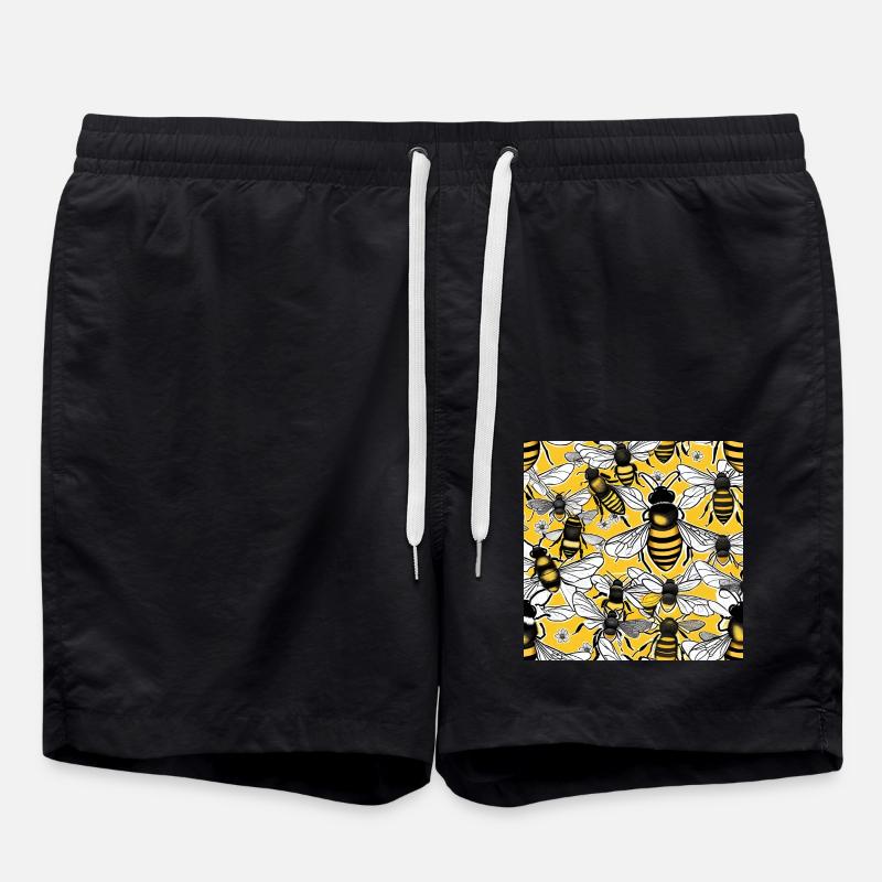 Inside the Beehive - Swim Trunks - black