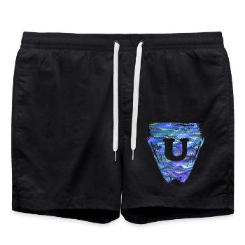 Triangle E 103 U - Short de bain - noir - Devant - AI Model Male 185 light (185cm)