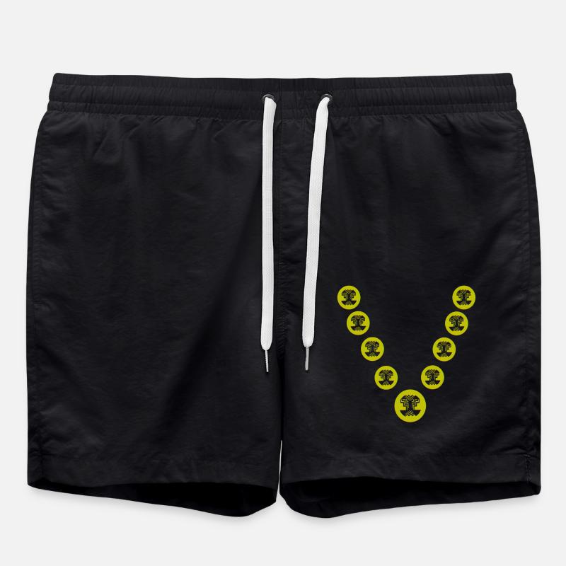 Chaîne - Short de bain - noir