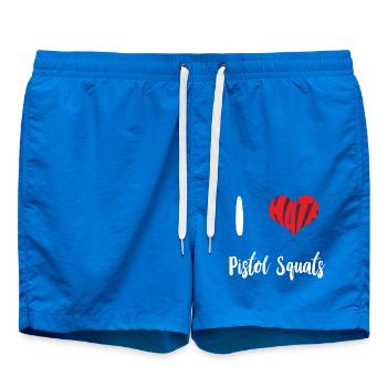 Hasspistole Kniebeuge Stopp Hass Anti Hass - Badeshorts - Cobalt blue - Vorne