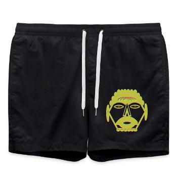 couper - Short de bain - noir - Devant - AI Model Male 185 light (185cm)