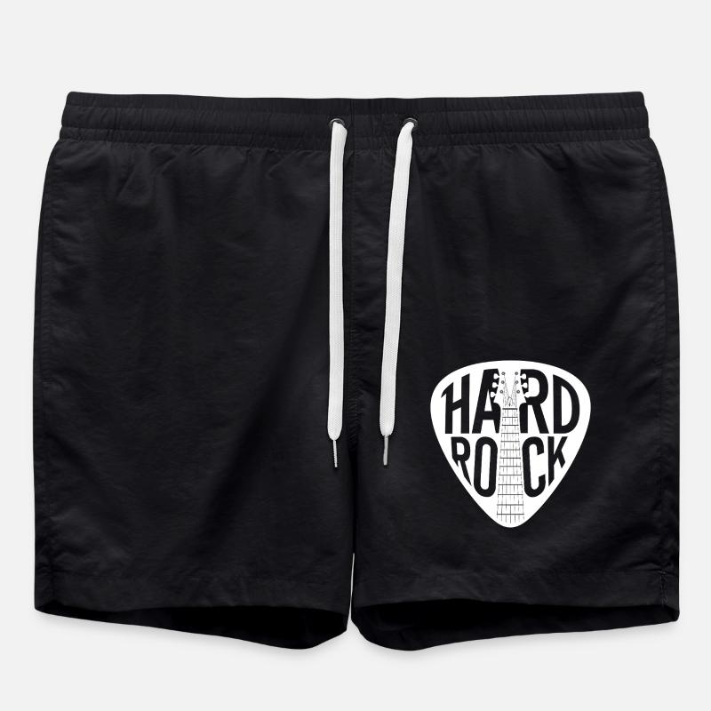 Hard Rock Guitar Pick - Swim Trunks - black