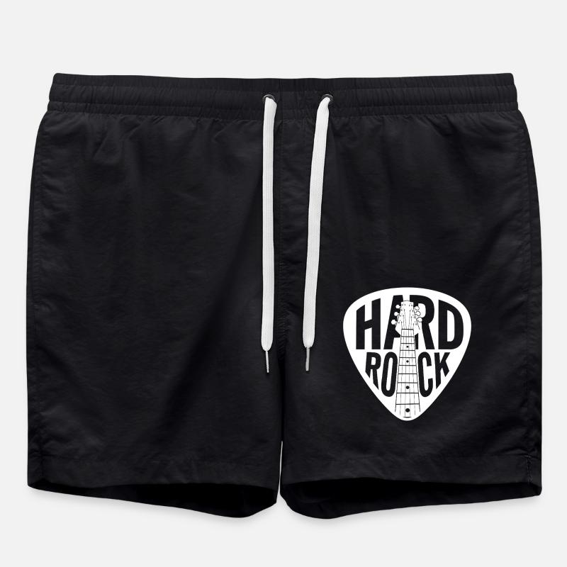 Hard Rock Guitar Pick - Swim Trunks - black