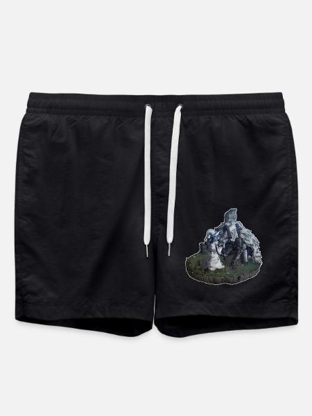 Ranni and Blaidd - Swim Trunks - black