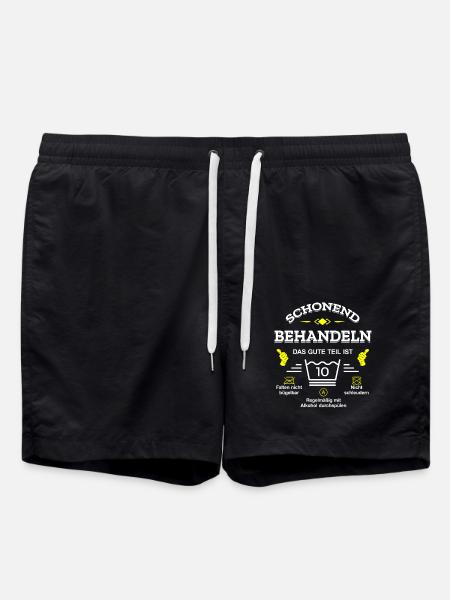 SCHONEND BEHANDELN 10. GEBURTSTAG KIND - Badeshorts - Schwarz