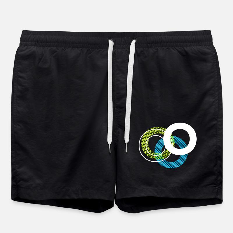 O Lettre - Short de bain - noir