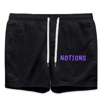 NOTIONS - Swim Trunks - black - Front - AI Model Male 185 light (185cm)