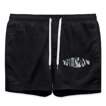 Anchois de Trabzon - Short de bain - noir - Devant - AI Model Male 185 light (185cm)