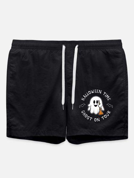 Halloween - Badeshorts - Schwarz