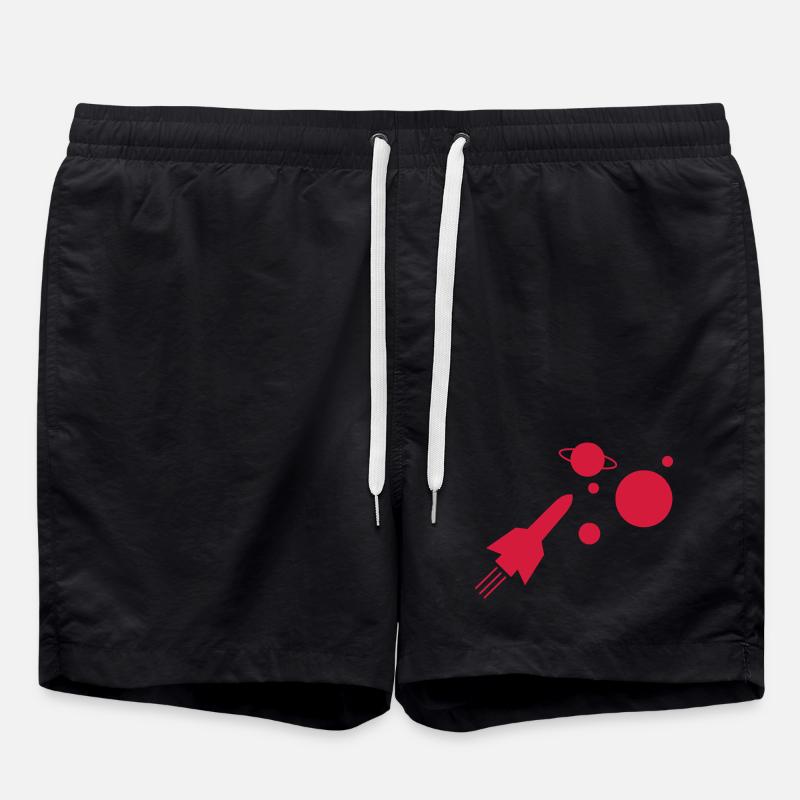 rocket - Swim Trunks - black