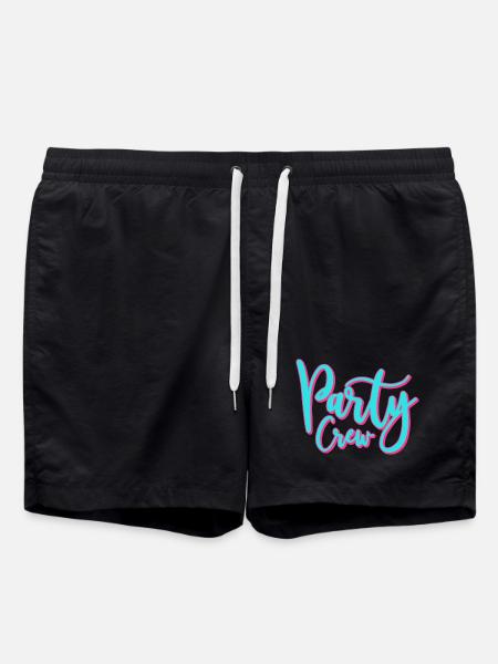 Partycrew / Party Crew - Badeshorts - Schwarz