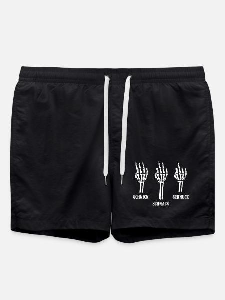 Schnick, Schnack, Schnuck - Badeshorts - Schwarz
