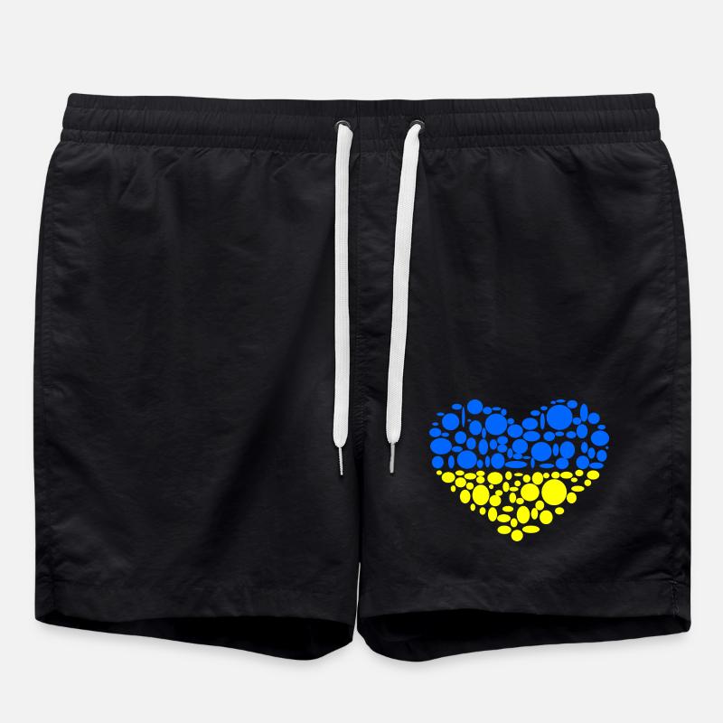 ukraine - Short de bain - noir