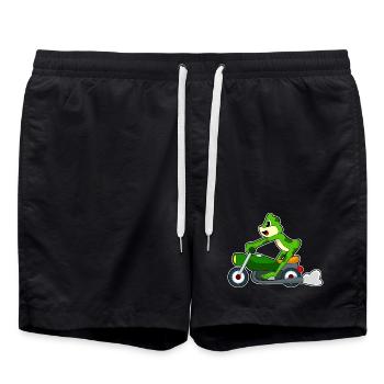 Moto Frog - Short de bain - noir - Devant - AI Model Male 185 light (185cm)