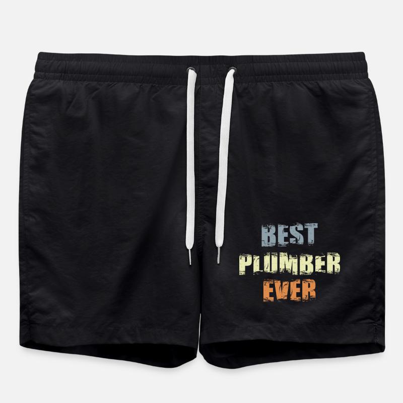 Bester Klempner - Badeshorts - Schwarz