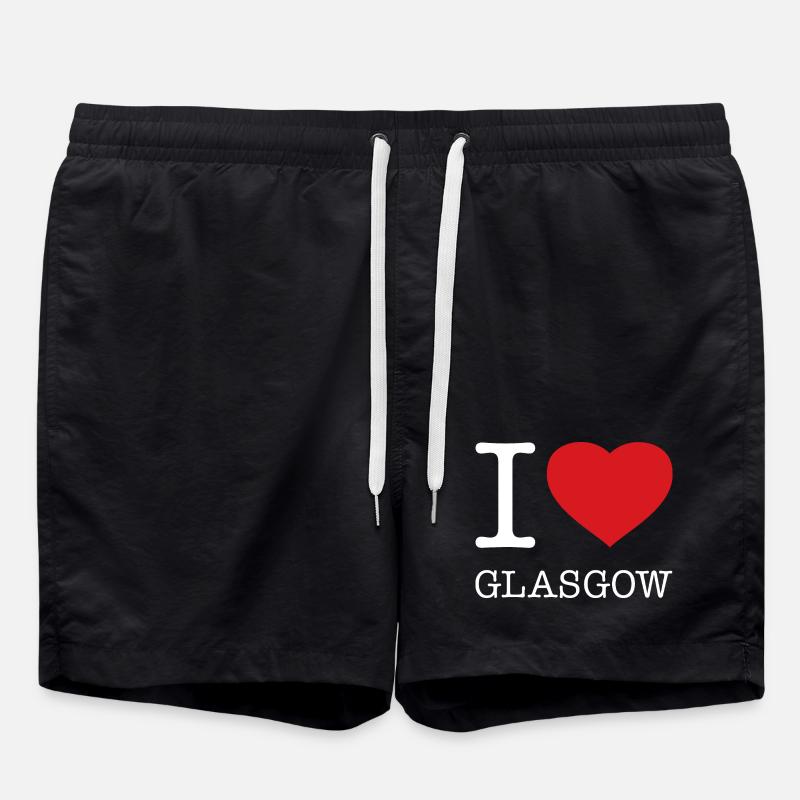 J’ADORE GLASGOW - Short de bain - noir