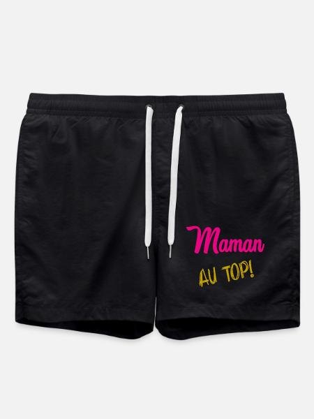 MAMA - Badeshorts - Schwarz