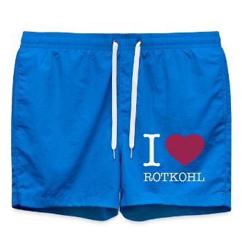 J’adore le chou rouge - Short de bain - cobalt blue - Devant