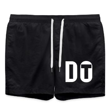 Do It Dont Quit - Badeshorts - Schwarz - Vorne - AI Model Male 185 light (185cm)