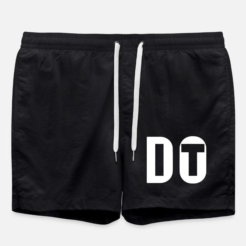 Fais-le, n'abandonne pas - Short de bain - noir