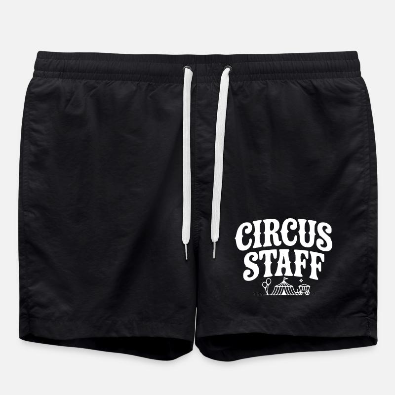 Circus Staff - Swim Trunks - black