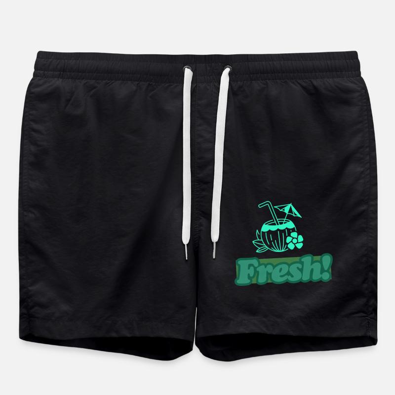 Fresh! 3.0 - Badeshorts - Schwarz