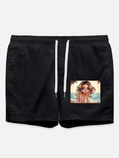BellaBeauts beach - Swim Trunks - black