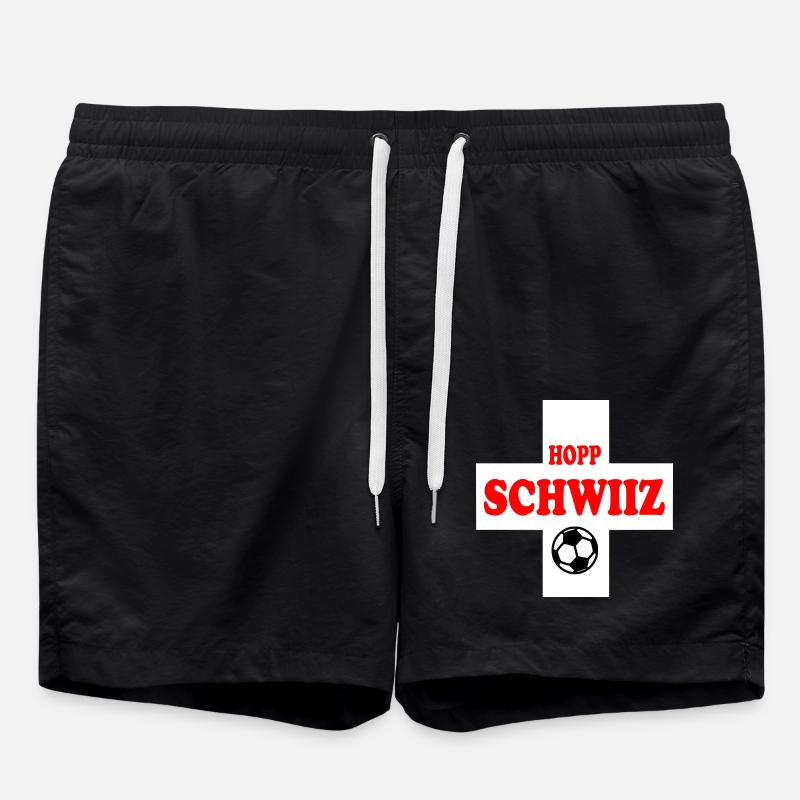 Switzerland - Swim Trunks - black