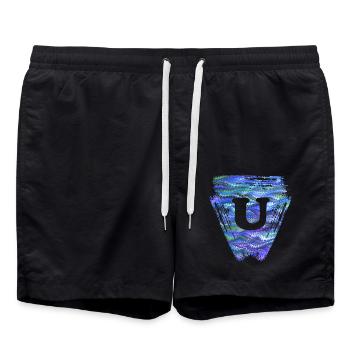 Triangle E 103 U - Short de bain - noir - Devant - AI Model Male 185 light (185cm)
