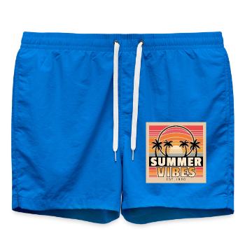 Ambiance estivale avec l’ambiance insulaire comme idée cadeau - Short de bain - cobalt blue - Devant