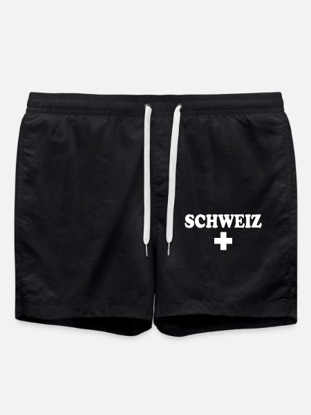 Switzerland - Swim Trunks - black