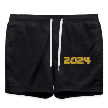 2024 - Short de bain - noir - Devant - AI Model Male 185 light (185cm)