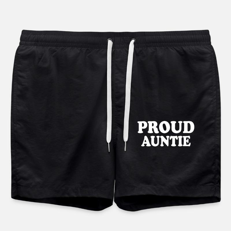 Proud auntie - Short de bain - noir