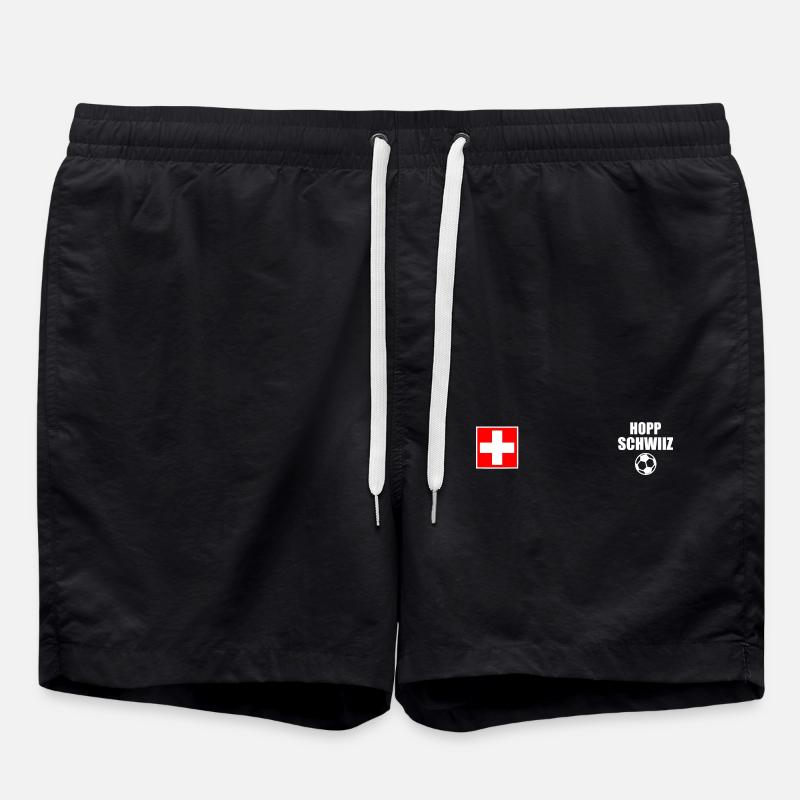 Suisse - Short de bain - noir
