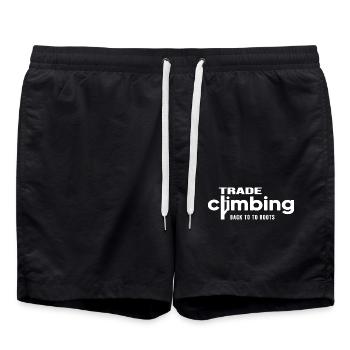 Alpiniste Alpiniste Commerce-Escalade Alpinisme - Short de bain - noir - Devant - AI Model Male 185 light (185cm)